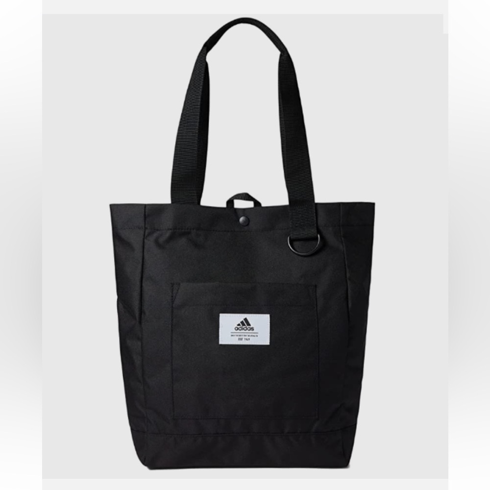 adidas Everyday Tote Lightweight Sport Bag Black Polyester